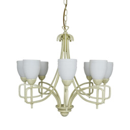 San Marino Pendant 8 Light E14 Cream/French Gold