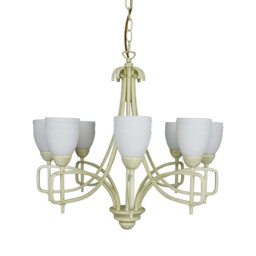 San Marino Pendant 8 Light E14 Cream/French Gold - thumbnail 2