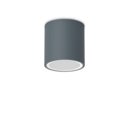 Techo 9.5cm Outdoor Surface Mounted Downlight Anthracite IP54