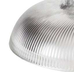Cairo 3 Light Telescopic Ceiling Pendant E27 With 30cm Round Glass Shade, Polished Nickel, Clear - thumbnail 5