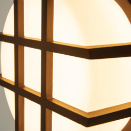 Orlith Round Outdoor Flush Wall Lamp Dark Brown LED 3000K IP65 - thumbnail 5