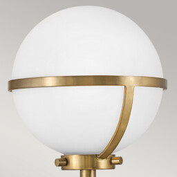 Hinkley Hollis Bathroom Wall Lamp Heritage Brass, IP44 - thumbnail 2