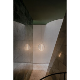 Aire 45cm Dome Pendant Ceiling Light Translucent - thumbnail 2