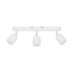 Orson Tripple Bathroom Spotlight Sandy White GU10 3x10W IP44