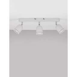 Orson Tripple Bathroom Spotlight Sandy White GU10 3x10W IP44 - thumbnail 5