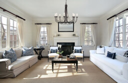 Carisbrooke 8 Light Chandelier Black Finish, E14 - thumbnail 2