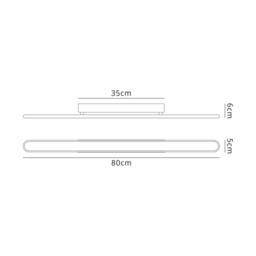 Dunkirk Wall Lamp, 30W LED, 3000K, 1300lm, Sand Gold - thumbnail 2
