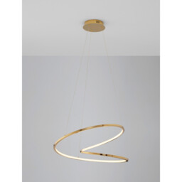 Girish Integrated LED Pendant Ceiling Light Gold plating Stainless Steel LED 40W 2400Lm 3000K - thumbnail 5
