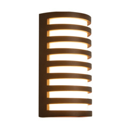Orlith Outdoor Flush Wall Lamp Dark Brown LED 3000K IP65