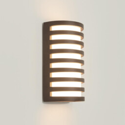 Orlith Outdoor Flush Wall Lamp Dark Brown LED 3000K IP65 - thumbnail 3