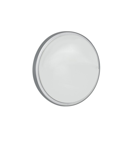 EVER LED Outdoor Flush with Sensor Silver, IP65 2400lm 4000K 30x7.8cm
