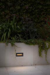 Mani Outdoor Recessed Wall Lamp Dark Grey IP65 2200/ 2700/ 3200/ 4000K - thumbnail 2