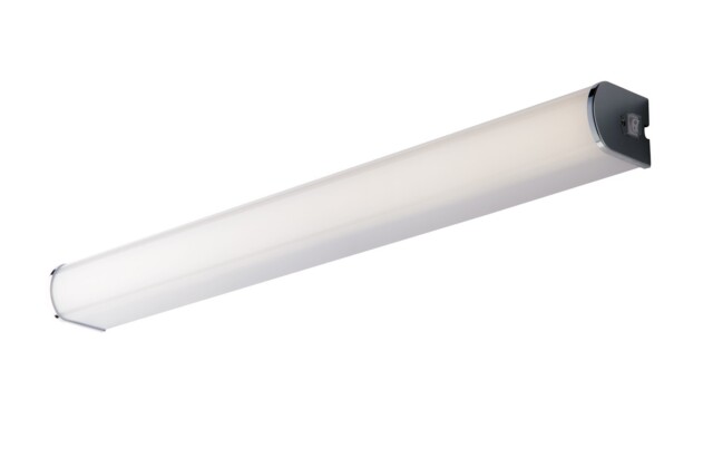 Blaster Bathroom LED Above Mirror Wall Lamp, Structure Chrome Speaker White, IP44, 4000K