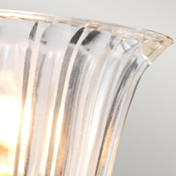 Austen 1 Light Bathroom Wall Light Polished Nickel IP44, G9 - thumbnail 5