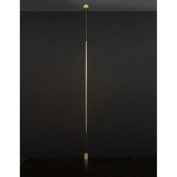 Elettra Slim Pendant Ceiling Light Brass Gold Aluminium LED 20W 1400Lm 3000K - thumbnail 3