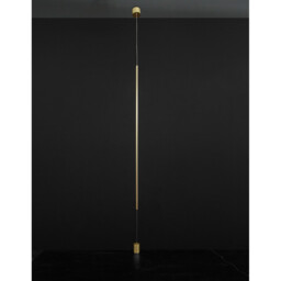 Elettra Slim Pendant Ceiling Light Brass Gold Aluminium LED 20W 1400Lm 3000K - thumbnail 5