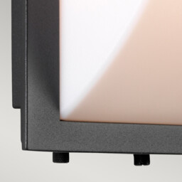 Sven 1 Light Wall Lantern  - Graphite Finish IP65, E27 - thumbnail 5
