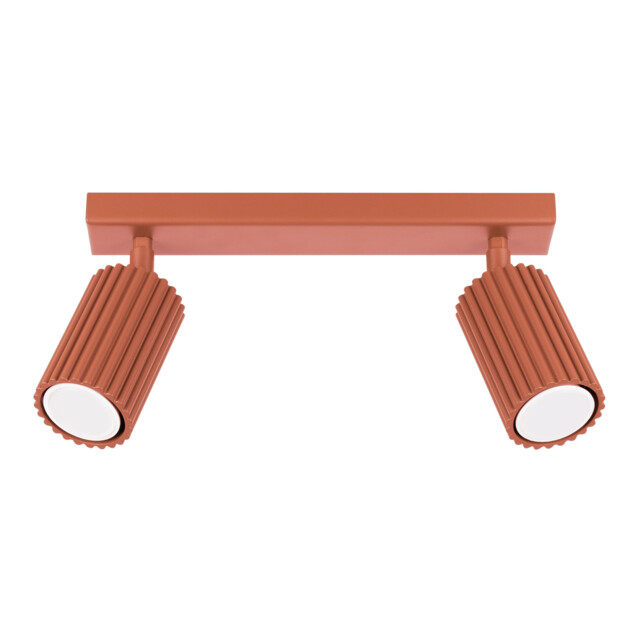 Karbon Minimalist Twin Ceiling Lamp 2 Red Ochre - image 1
