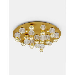 Brille Shade Cluster Ceiling Light Gold Aluminium LED 86W 230V 5171Lm 3200K - thumbnail 3
