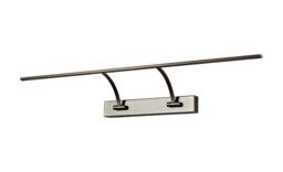 Walton Large 2 Arm Wall Lamp, Picture Light, 1 x 16W LED, 3000K, 1200lm, Bronze - thumbnail 3