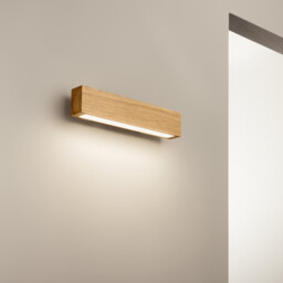 CRAFT 40cm Integrated LED Wall Lamp Wood, 3000K, Non-Dim - thumbnail 2
