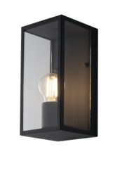 Mirage Outdoor Wall Lantern, Anthracite, IP44, E27