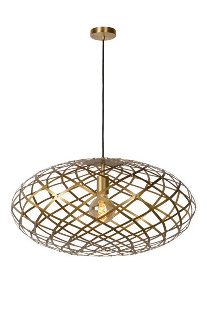 Wolfram Modern Pendant Light - Ø 65cm - 1xE27 - Matt Gold, Brass - image 1