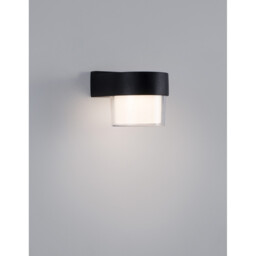 Darf Outdoor Down Wall Lamp Sandy Black Aluminium ABS LED 5W 420Lm 3000K IP65 - thumbnail 5