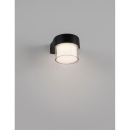 Darf Outdoor Down Wall Lamp Sandy Black Aluminium ABS LED 5W 420Lm 3000K IP65 - thumbnail 2