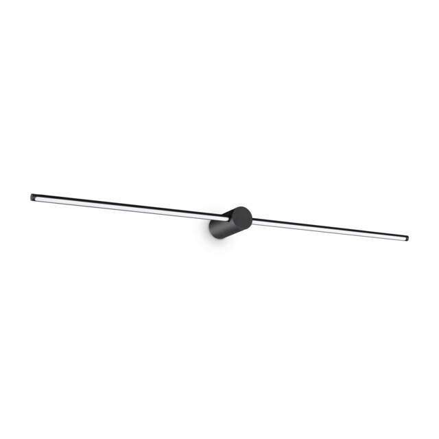 Filo 2 Light Integrated LED Bathroom Over Mirror Light Black 2000Lm 3000K IP44