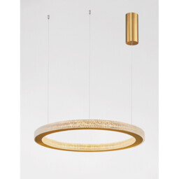 Fiore Integrated LED Pendant Ceiling Light Antique Gold Brass Aluminium LED 60W 3530Lm 3000K - thumbnail 3
