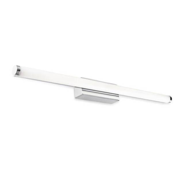 Toilet Slim Bathroom LED Wall Light Chrome 2010lm 3000K IP44 - image 1