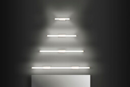 Toilet Slim Bathroom LED Wall Light Chrome 2010lm 3000K IP44 - thumbnail 2
