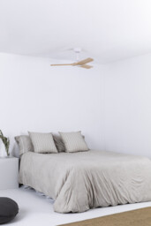 Heywood 90cm Smart Ceiling Fan White, Pine Blades - thumbnail 2