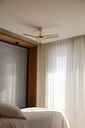 Heywood 90cm Smart Ceiling Fan White, Pine Blades - thumbnail 5