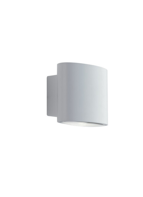 BOXTER Outdoor LED 2 Light Up Down Light White, IP44 700lm 4000K 12.9x10x8.5cm - image 1