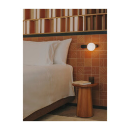 Perlina Usb Globe Wall Lights Black LED 8.8W CCT 2700-3000-4000K Touch Dimming - thumbnail 2