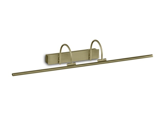 Fusion Wall Lamp, Picture Light, 18W, 3000K, 1257lm, Antique Brass - image 1