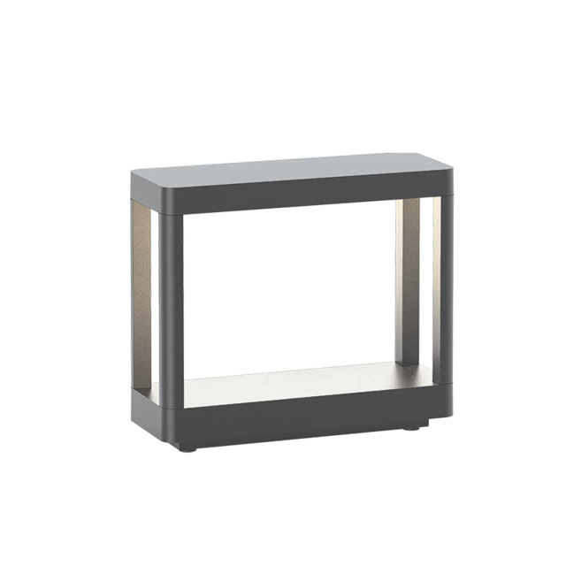 Orion Outdoor Pedestal Light Graphite LED 3000K IP65 - image 1