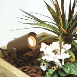 Zambelis Outdoor Spike Dark Brown 1xGU10 IP65 - thumbnail 2