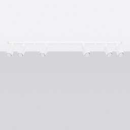 Karbon Minimalist Spotlight Bar 6 Light White - thumbnail 2