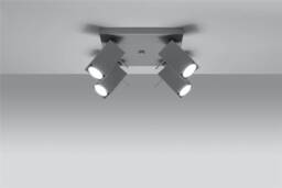 Merida 4 Light Spotlight Cluster Grey, GU10 - thumbnail 3