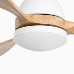 Poros LED Ceiling Fan 132cm White 3 Blades 15W 3000K - thumbnail 5