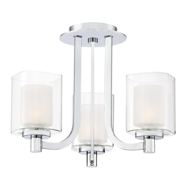 Quoizel Kolt Globe Ceiling Light Polished Chrome, IP44 - image 1