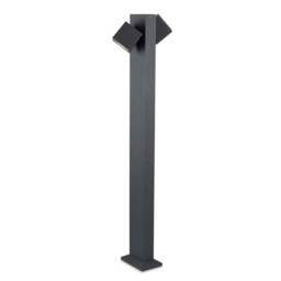 Cubus LED 2 Light Outdoor Bollard Light Urban Grey IP65 - Special Offer - thumbnail 1