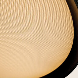 Valora 40cm Integrated Led Semi Flush Ceiling Light Black Matt-Gold LED 2700-3000-4000K Dimmable - thumbnail 3
