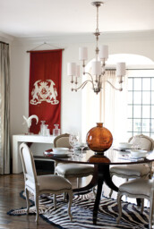 Sussex 9 Light Multi Arm Chandelier Brushed Nickel Finish, E14 - thumbnail 2