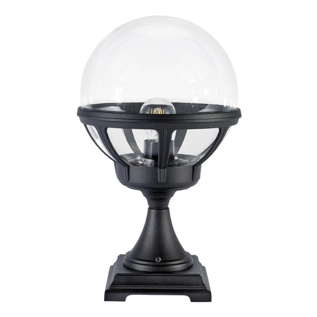 Bologna Outdoor Pedestal Light Black IP54 - image 1