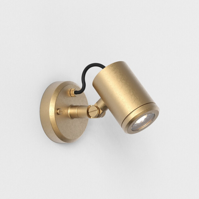 Jura Spike Coastal Spotlight Coastal Solid Brass IP65, GU10 - image 1