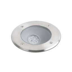 Salt LED Outdoor Recessed Spotlight Matt Nickel IP67 - thumbnail 1